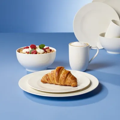 Zdjęcie produktu dla Villeroy & Boch Vorteilset 6 Stück For Me Frühstücksteller Premium Porcelain weiß 1041532640