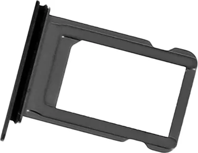 Produktbild von Nano SIM Kartenhalter für Apple iPhone X, Original Ersatzteil, Schwarz