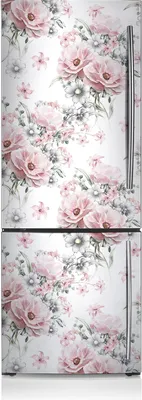 Produktbild von Kühlschrankmagnete Kühlschrank Magnetfolie Magnete Küche 60x190 cm - Blumen