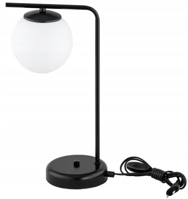 Produktbild von Schreibtischlampe 38 cm E27 Kugelschirm Modern Tischleuchte