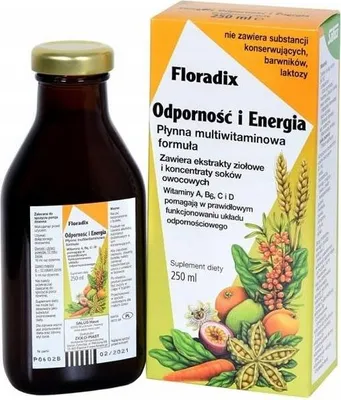 Image de Zioło-Piast Floradix immunité 250 ml liquide