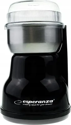 Produktbild von Esperanza EKC002K, Mühle mit Schlagmesser, 50 g, Schwarz, 160 W, 230 V, 50 Hz
