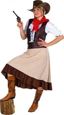Produktbild von Western-Girl Rock, Weste, Tuch, Größe:36-38