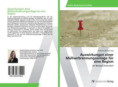 Produktbild von Auswirkungen einer Müllverbrennungsanlage für eine Region