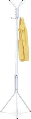 Produktbild von Standbügel, Höhe 174 cm, Metallkonstruktion, weißer Matt -Lack, Ladungskapazität 6 kg - 80001-04a Wt