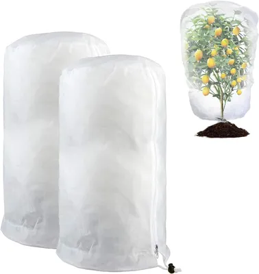 Produktbild von Set mit 2 Winter-Pflanzenschutzhš¹llen 120 x 180 cm 80 g/m? mit fš¹r Garten und Pflanzen im Freien