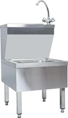 Obrázek produktu pro vidaXL Gastro ruční dřez s kohoutkem Volně stojící nerezová ocel