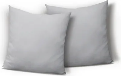 Produktbild von 2er Pack Kissenbezug Kissenhülle 40x40 cm silber Uni Jersey Baumwolle Set
