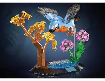 Produktbild von Mould King 10151 Vogel Blöcke Klemmbausteine 609pcs Spielzeug Bausatz-NEU