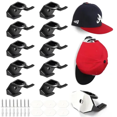 Immagine prodotto di Solidchoice - Porta cappelli da parete con 16 ganci