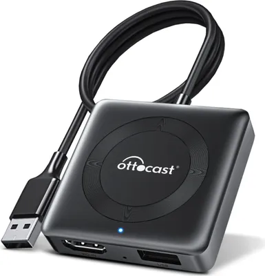Obrázek produktu pro Kabelloses CarPlay Android Auto Ottocast Car TV Mate MAX HDMI TV-Adapter