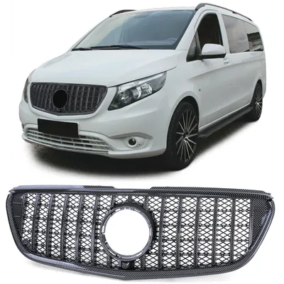 Produktbild von Sportgrill Frontgrill carbon für Mercedes-Benz Vito W447 2014-2019