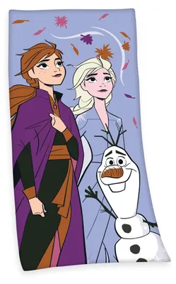 Immagine prodotto di Sciarpa in velluto Disney La Regina dei Ghiacci 2 / 75x150 cm