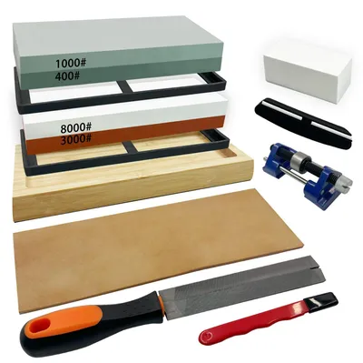 Productafbeelding van Slijpsteen 400/1000 3000/8000 slijpsteenset