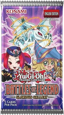 Obrázek produktu pro Yu-Gi-Oh! Bojové legendy: Slavná galerie - balíček s rozšiřujícími kartami
