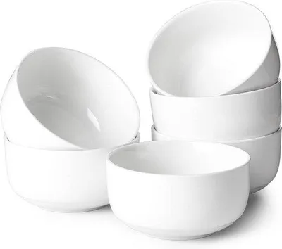 Productafbeelding van Famanu komsets voor soepen en salades - 6-delig - Wit