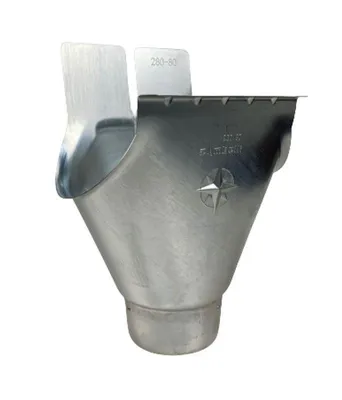 Produktbild von Rinneneinhangstutzen Größe 8 tlg mit 60 mm  Rohrabgang