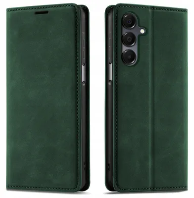 Obrázok produktu pre ETUI Z KLAPKĄ do Samsung A16 5G Zamykane Magnetyczne Skórzane +Szkło