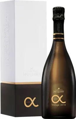 Produktbild von Champagne Jacquart Cuvée Alpha in der Geschenkpackung Reims - Champagne 2010 (1 x 0.750 l)