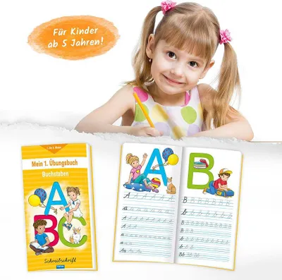 Produktbild von Trötsch Mein erstes Übungsbuch Buchstaben Schreibschrift