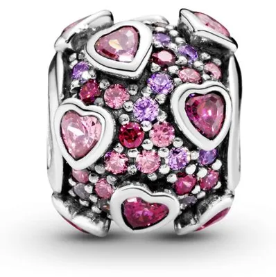 Image de Pandora 796555CZSMX, charm "Sentiments de bonheur"