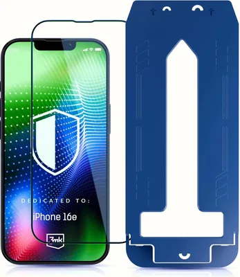 Produktbild von 3mk Display Gehärtetes Glas HARDY Ultra Glass für Apple iPhone 16E  0,33mm 9H