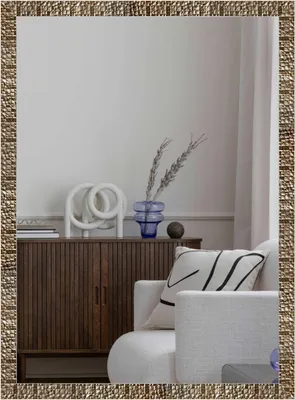 Produktbild von nielsen HOME Wandspiegel Florentina, Bronze, Kunststoff, ca. 50x70 cm