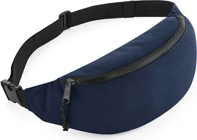 Produktbild von BagBase BG282 | Recycled Waistpack, 38 x 14 x 8 cm - Farbe: Navy - Größe: 38 x 14 x 8 cm
