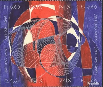 Produktbild von Briefmarken UNO - Genf 1993 Mi 235-238 Viererblock (kompl.Ausg.) postfrisch Tag des Friedens