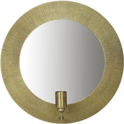 Produktbild von Kaheku Wandlampe Glowy messing antik 49 Ø 123500898