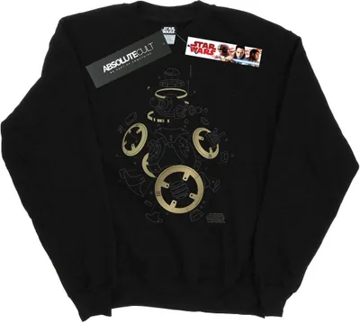 Produktbild von Star Wars - "The Last Jedi" Sweatshirt für Herren BI46165 (XXL) (Schwarz)