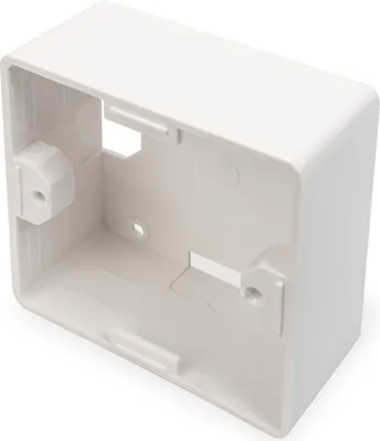 Produktbild von DIGITUS Aufputzrahmen für Keystone Module reinweiß RAL9010