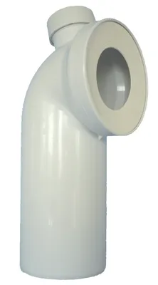 Produktbild von CORNAT WC-Ablaufbogen, 90 Grad mit 1 Stutzen, 40 mm / 50 mm, CKABAS19000