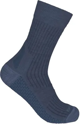 Produktbild von Carhartt SS9260-W Force Grid Midweight Synthetic-Merino Wool Blend Short Crew Sock Navy Heather M