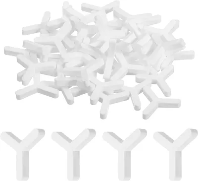 Imagen del producto de 300 piezas de separadores de baldosas en forma de Y 3 mm