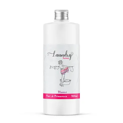 Produktbild von Laundry Parfüm für die Waschmaschine, Duft für die Wäsche, 500 ml, Blumen