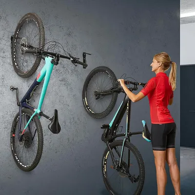 Produktbild von Aufhänger Haken für Fahrrad | Wandhalter Wand Fahrradständer für Garage | 26 x 13,5 cm | bis zu 25 kg