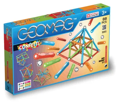 Image de Carletto Geomag Confetti 88 Teile