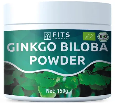 Obrázok produktu pre Prášok z Ginkgo biloby, 150 g
