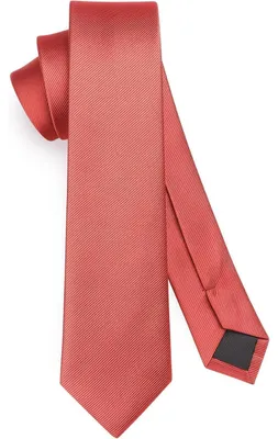 Obrázok produktu pre Mužská kravata, úzka, jednofarebná, hodváb, 6 cm, ružová