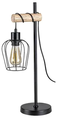 Obrázek produktu pro Stolní Lampa Fabian 1Xe27 Černá Matná
