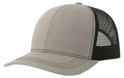 Produktbild von Atlantis Headwear - "Sonic-S" Baseball-Mütze LT2076 (Einheitsgröße) (Grau)
