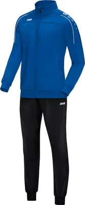 A full-body studio shot of a tracksuit.