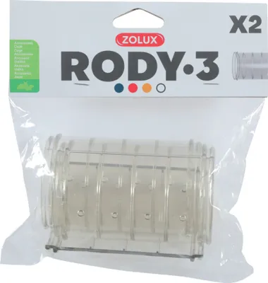 Immagine prodotto di ZOLUX Tubo diritto per gabbia per roditori Rody3 - Roylounge - 2 pezzi