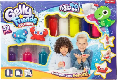 Obrázok produktu pre Toi-Toys Gelly Friends 32-dielna sada – farebné hračky