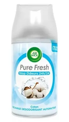 Zdjęcie produktu dla Air Wick, Pure Fresh Stop Odeurs, Wkład do odświeżacza, 250ml (PRODUKT Z NIEMIEC)