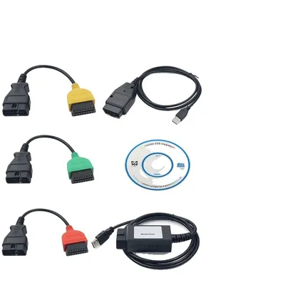Zdjęcie produktu dla Skaner ECU Fiat, kompatybilność z wieloma ECU, adapter skanera OBD
