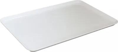 Produktbild von Auslageschalen Auslageplatten Instrumentenschale Melamin weiß von APS, Größe:ca.42x28x1.7 cm