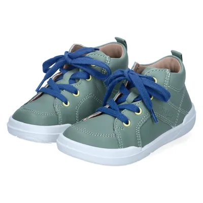 Produktbild von Superfit Kinder Schnürschuhe/ Lauflernschuhe SUPERFREE Grün Glattleder Größe:25