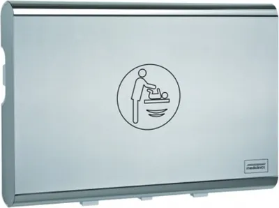 Produktbild von Baby Wickeltisch horizontal Edelstahl